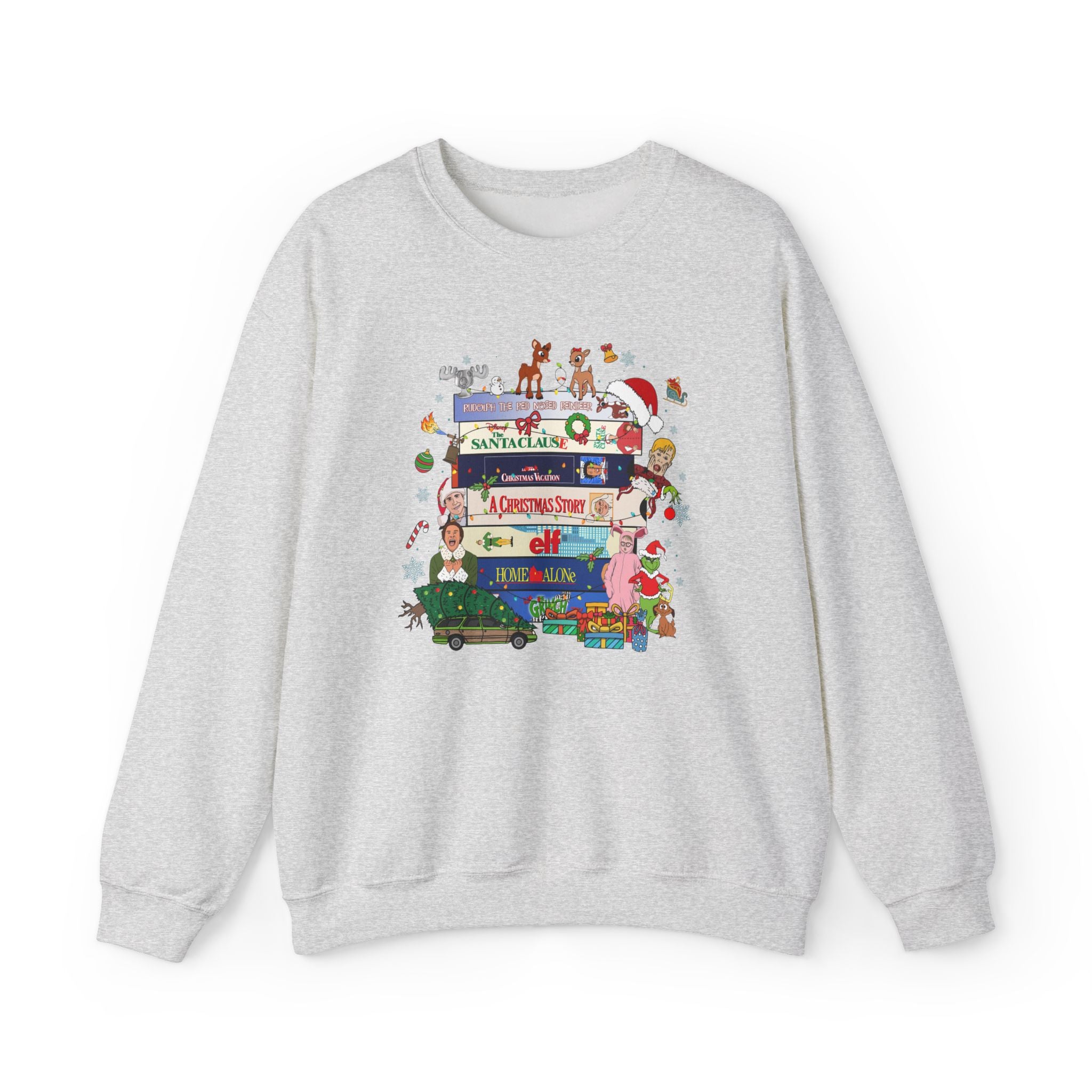 Christmas VHS Holiday Sweatshirt